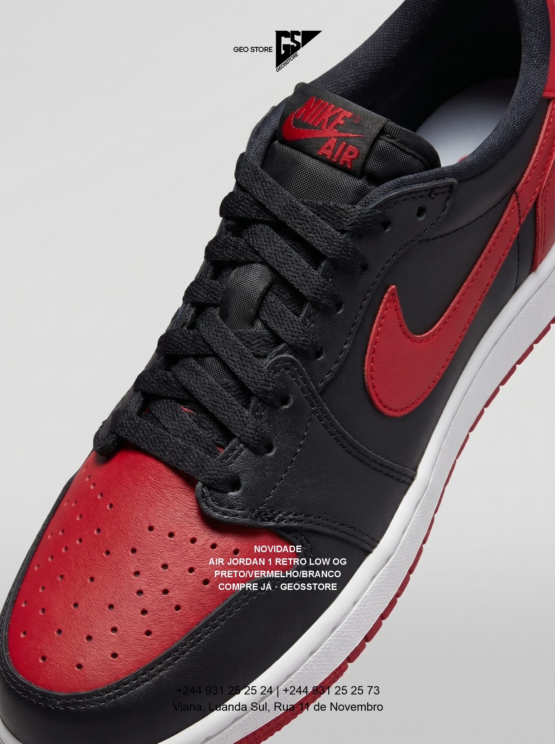 Air Jordan 1 Banned — close-up