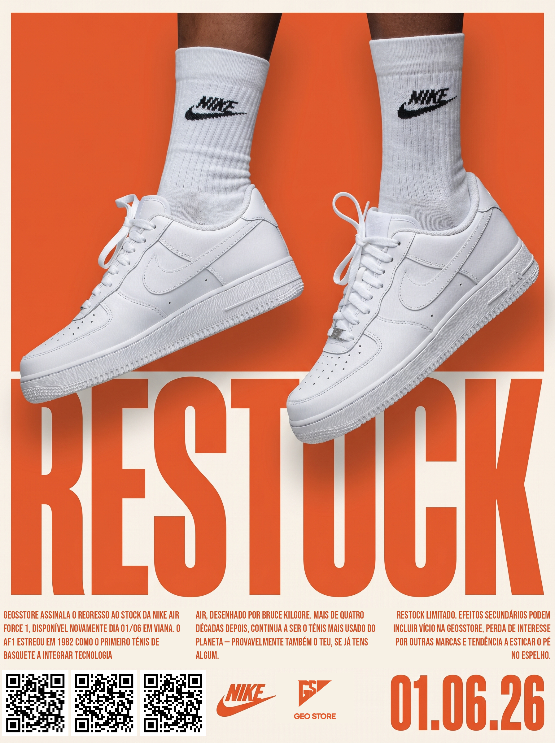 Restock Nike Air Force 1
